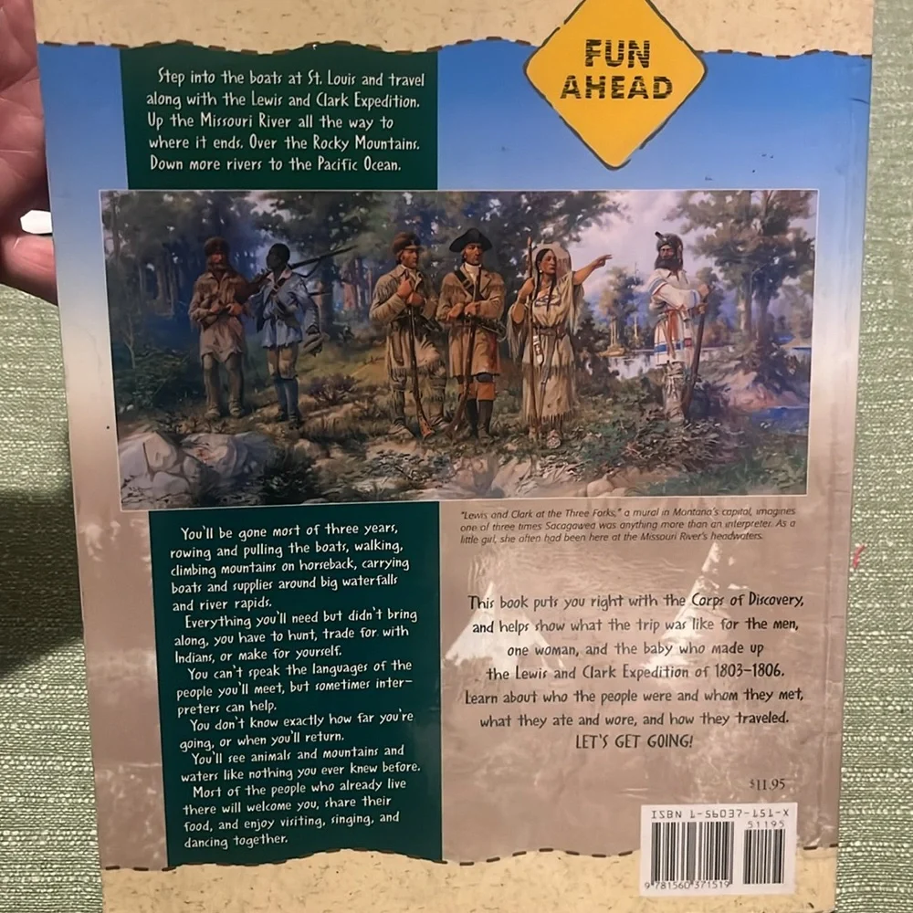 Going Along with Lewis and Clark by Barbara Fifer EUC